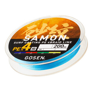 送料無料　GOSEN　砂紋　PE×4　0.6号　200ｍ