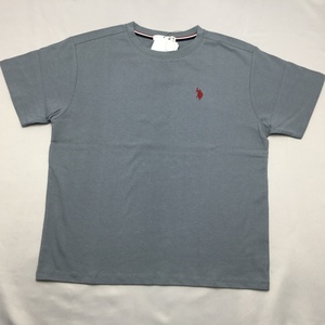 【送料無料】【新品】US.POLO.ASSN レディース半袖Tシャツ（コットン100％ ゆったりタイプ）　　Ｍ　　ブルー★12232