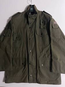 ★ 送料込み イギリス製 Barbour バーブァー COWEN COMMANDO JACKET コーウェン コマンドー ジャケット オイルド サイズ36 ハンガー付き ★