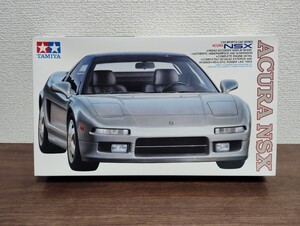 1円スタート　タミヤ1/24 未組立品 プラモデル スポーツカーシリーズNo.101 アキュラNSX ACURA 未組立 　おまけ別ホイール・タイヤ付き