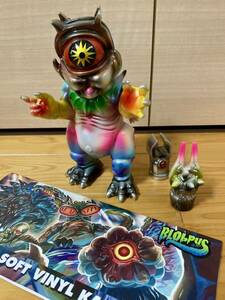 BLObPUS ソフビ PAUL KAIJU ワンオフ ブロッパス カスタム スーフェス ソフコン ワンフェス