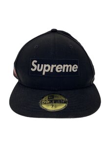 Supreme◆×SUPREME/WORLD FAMOUS/キャップ/7 1/4/ウール/BLK/メンズ/G28 06012020