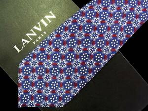 *:.*:【新品N】8378【花】ランバン【LANVIN】ネクタイ