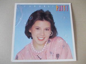 P1758　即決　LPレコード　パティ　PATTY『ファー・アウェイ　FAR AWAY』　プロモ盤　ピンナップ付き