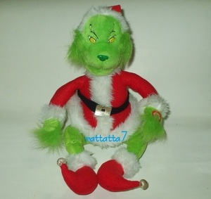 ☆GRINCH☆Dr.Seuss☆The Cat in the Hat☆グリンチ☆サンタクロース☆ぬいぐるみ☆ドクター・スース☆クリスマス☆サンタ