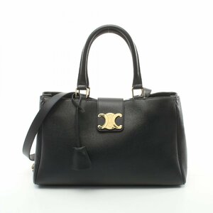 セリーヌ ミディアム アポリーヌ ブランドオフ CELINE レザー ハンドバッグ レザー 中古 レディース