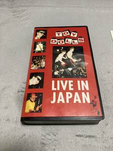 ※VHS※ TOY DOLLS / LIVE IN JAPAN おまけ IDLE GOSSIP