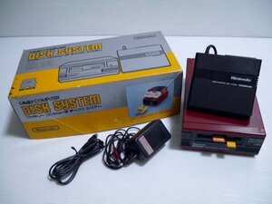 16.ファミコン ディスクシステム Nintendo HVC-022 DISK DRIVE ディスクドライブ 任天堂 1986年 別売ACアダプタ（HCV-025）付き ジャンク