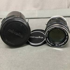 061108 ZG-04440 MINOLTA ミノルタ レンズ ROKKOR 1：3.5 f＝135mm 一眼レフ用 ジャンク品