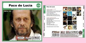 PACO DE LUCIA PART2 CD3&4 大全集 MP3CD 2P〆