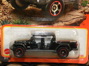 即決☆☆MB JEEP GLADIATOR 黒　ジープ　グラディエーター マッチボックス MATCHBOX　