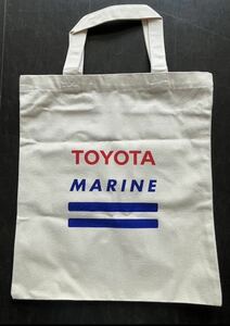 激レア　TOYOTA MARINE トヨタマリーン　トートバッグ　JDM USDM 北米野郎　船舶　レクサス　セレブ　漁業　漁師