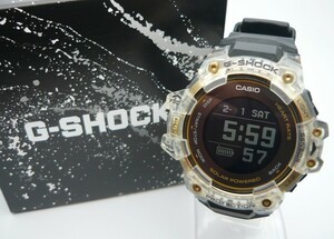 1000円スタート スマートウォッチ CASIO カシオ G-SHOCK G-SQUAD 3475 GBD-H1000 電波ソーラー Bluetooth搭載 充電器/付属品有 WHO Q10007