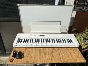 casio lk-526 電子ピアノ　光ナビゲーション　電源アダプター　中古品