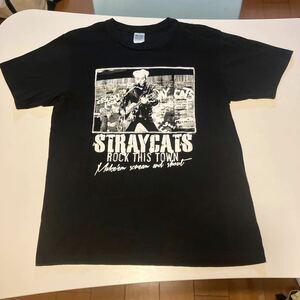 STRAYCATS ストレイキャッツ 半袖Tシャツ サイズL バンド