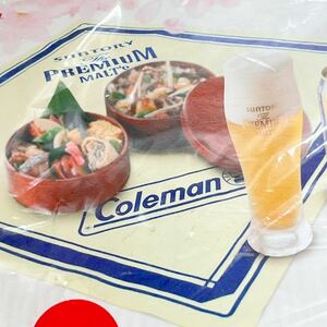 Coleman コールマン ランチクロス② テーブルクロス ランチョンマット お弁当用 アウトドア キャンプ用品 景品 非売品 ノベルティ プレモル