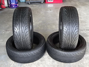 7.5分山ナンカンNS-Ⅱ195/50R16中古4本ヴィッツウイングロードファミリアプレマシーロードスターランサースイフトロータスエリーゼ