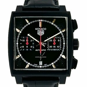 Tag Heuer タグ・ホイヤー CBL2180.FC6497 MONACO モナコ ブラック 自動巻き J59281