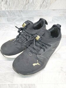 ◇ puma プーマ 376164-06 スニーカー シューズ サイズ24.0cm ブラック レディース P