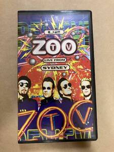 U2 ZOO TV tour LIVE from Sydney VHS ビデオ