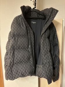 Gucci Balenciaga The Hacker Project Hacker BB Puffer Jacket ダウンジャケットブラック 46サイズ 開封のみ オーバーサイズ