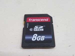 8GB★Transcend SDHCカード トランセンド USED 13233①★！！