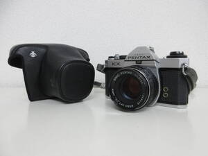 中古 カメラ PENTAX ペンタックス KM / SMC PENTAX 1:1.8/55 フィルムカメラ ※動作未確認 ／A