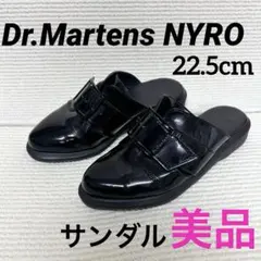 【美品✨】ドクターマーチン NYRO PATENT サンダル 22.5cm