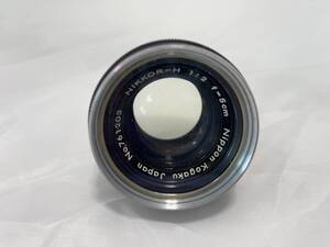 ◆動作品◆ Nikon NIKKOR-H 1:2 f=5cm Nippon Kogaku Japan 黒 ♯7232