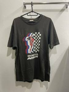 Nsr nsr250r Tシャツ 半袖 シャツ　古着 GU HRC 8耐　ビンテージ　ホンダ　honda Lサイズ mc16 mc18 mc21 mc28