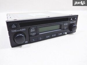 三菱純正 １ＤＩＮ ノーマル CD オーディオ デッキ プレイヤー DY-2J40-3-TH 棚27A