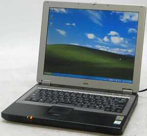 NEC VersaPro PC-VY13MEXJUEFR ■ CeleronM-350J/CDROM/希少OS/動作確認済/WindowsXP ノートパソコン #1