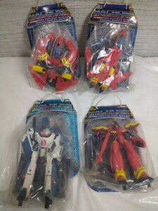 A-13-12 超時空要塞マクロス ミニフィギュアコレクション2 フィギュア4個セット　玩具