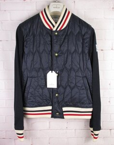 LFJ25558 MONCLER モンクレール GAMME BLEU ガムブルー キルティング ボンバージャケット ネイビー系 L