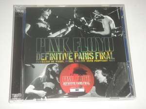 PINK FLOYD ★ DEFINITIVE PARIS FINAL ★ 1977 Live ★ Sigma盤 ★【2CD】