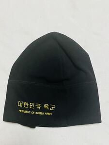 極レア！未使用官給品！韓国軍 韓国陸軍(旧型)ビーニー SIZE:L 軍用