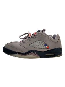 NIKE◆AIR JORDAN 5 RETRO LOW PSG_エア ジョーダン 5 レトロ ロー PSG/27cm/GRY