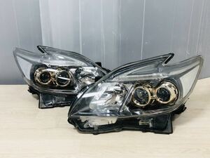 希少品 プリウス PRIUS ZVW30 後期 PHV マイコーデ op GOLDEYE 純正LEDヘッドライト/ヘッドランプ左右 コンピューター付　スタンプ「Ｙ」