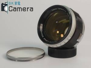 【中古】 Canon LENS 50ｍｍ F1.2 L39 2024年10月清掃 キャノン