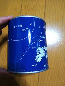 日本地図 貯金箱 貯金缶 新品未使用