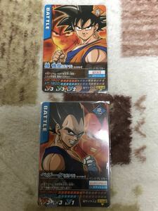 ドラゴンボール　データカードダス　孫悟空　ベジータ　ジャンプ限定　ポタラ