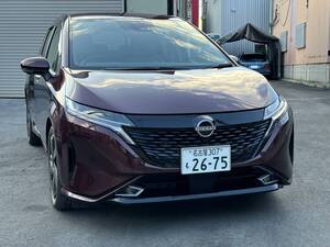 日産オーラ車検付きGレザーエディション美車コミコミ価格　乗って帰れます　