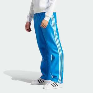 送料600円～新品/定価15400円/adidas Originals◆アディダス◆フェイクレザーアディカラーファイヤーバード トラックスーツパンツ◆青◆L