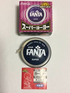 非売品ノベルティ 復刻 ファンタ ヨーヨー 箱付　クリア