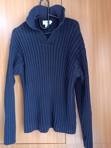 J.CREW　レデイースM　ニットセーター　コットン100％　古着