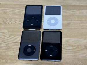 Apple Classic アップル iPod クラシック　本体　まとめ売り4 個 120GB 80GB 60GB 30GB 動作未確認