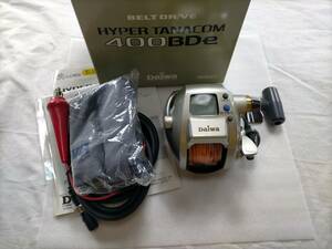 勵麥【新品未使用品】 ダイワ ハイパータナコン 400BDe 日本製 ちょい巻き 電動リール DAIWA HYPER TANACOM （検 シーボーグ 801375 0605F