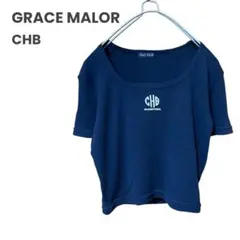 GRACE MALOR CHB Tシャツ チビT テレコ レディース 古着