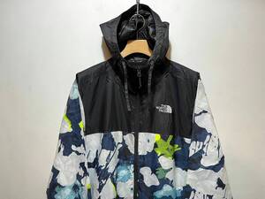 即決 送料￥380 新品 正規品 USA限定 The North Face ザ ノースフェイス US-M ロゴプリント Cyclon Jacket 3 ナイロンジャケット