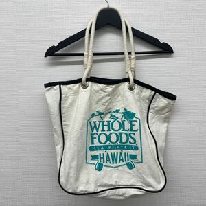 HAWAII WHOLE FOODS MARKET コットントートバッグ エコバッグ ショッピングバッグ